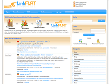 Tablet Screenshot of linkflat.com